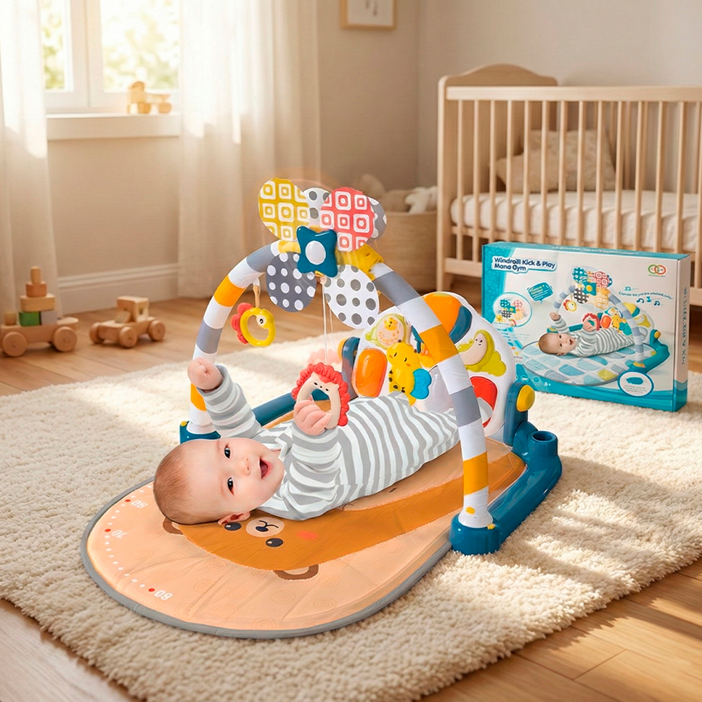 Brinquedo Pé Life Piano Multifuncional Interativo p/Criança