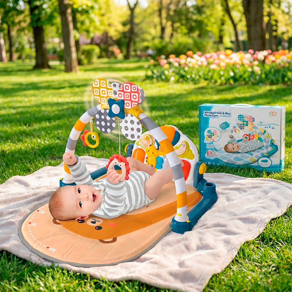 Brinquedo Pé Life Piano Multifuncional Interativo p/Criança