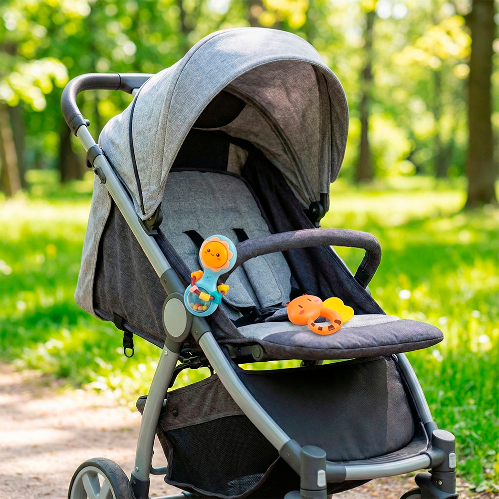 Kit Chocalhos Goodway 10 Peças Sensorial Educativo Som