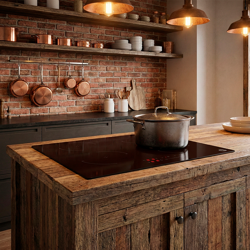 Cooktop Indução Life 4 Queimadores Touch Timer 220-240V Mesa