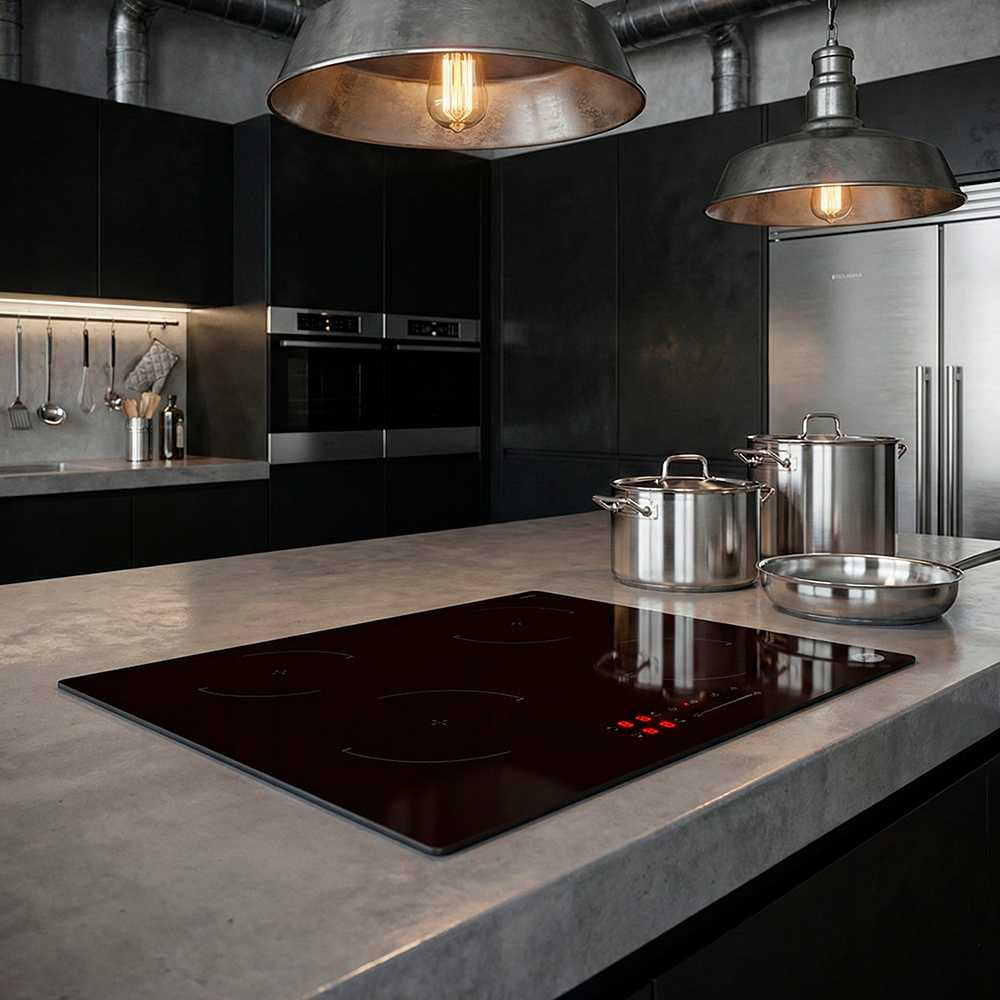 Cooktop Indução Life 4 Queimadores Touch Timer 220-240V Mesa