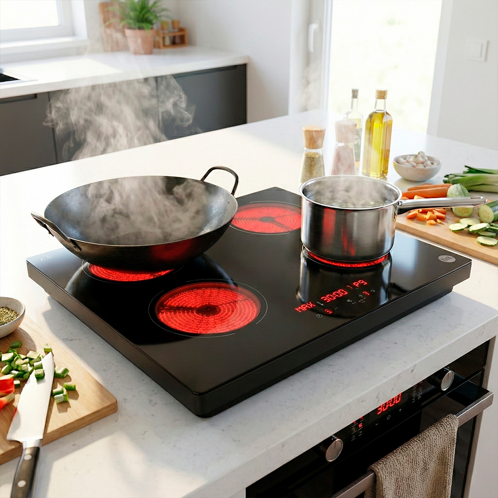 Cooktop Indução Life 4 Queimadores Touch Timer 220-240V