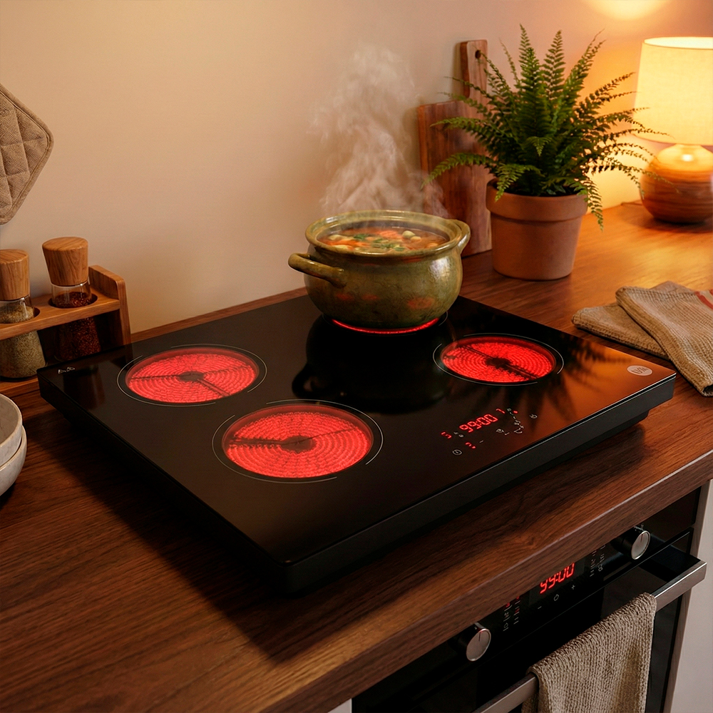 Cooktop Indução Life 4 Queimadores Touch Timer 220-240V