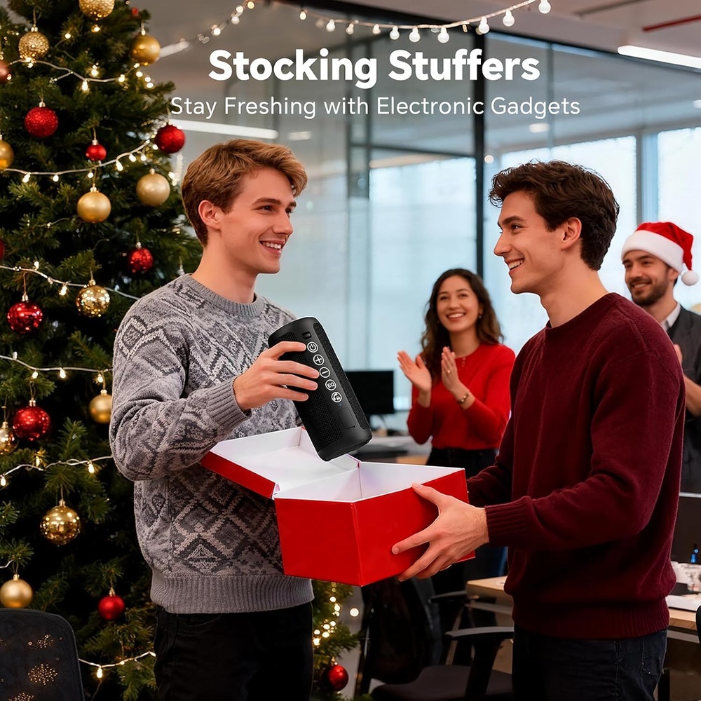 Caixa de Som Ortizan X10 Bluetooth 24W Portátil IPX7 LED