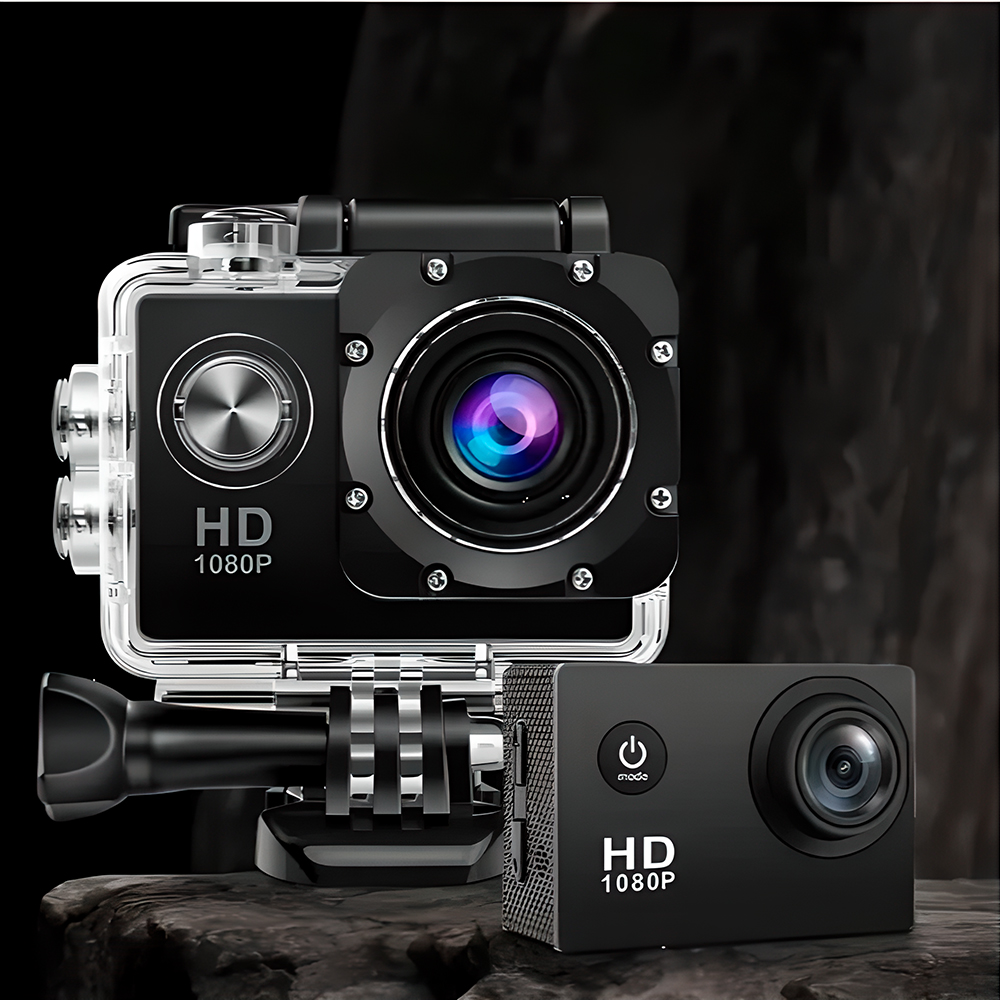 Câmera de Ação Life Akaso AT-L202 1080p Lente Grande Angular