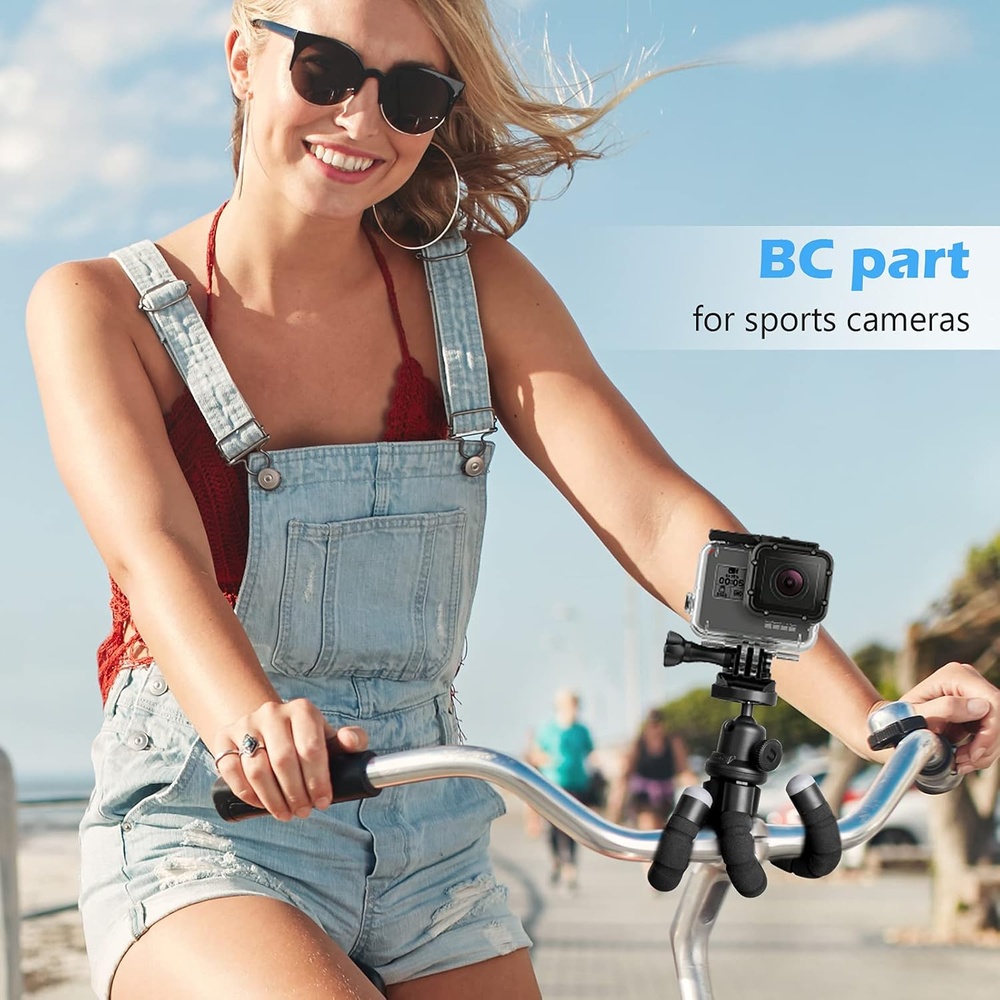 Mini Tripé Flexível Ubeesize Celular Câmera GoPro Portátil