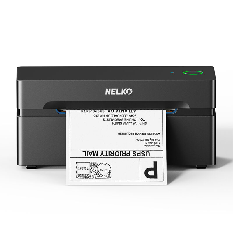 Nelko Impressora Térmica PL8OE Bluetooth 4x6 Para Etiquetas