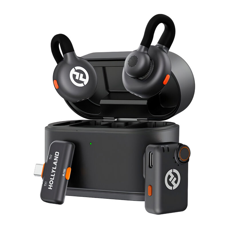 Hollyland LARK M2S Combo Microfone Lapela Câmera e USB-C