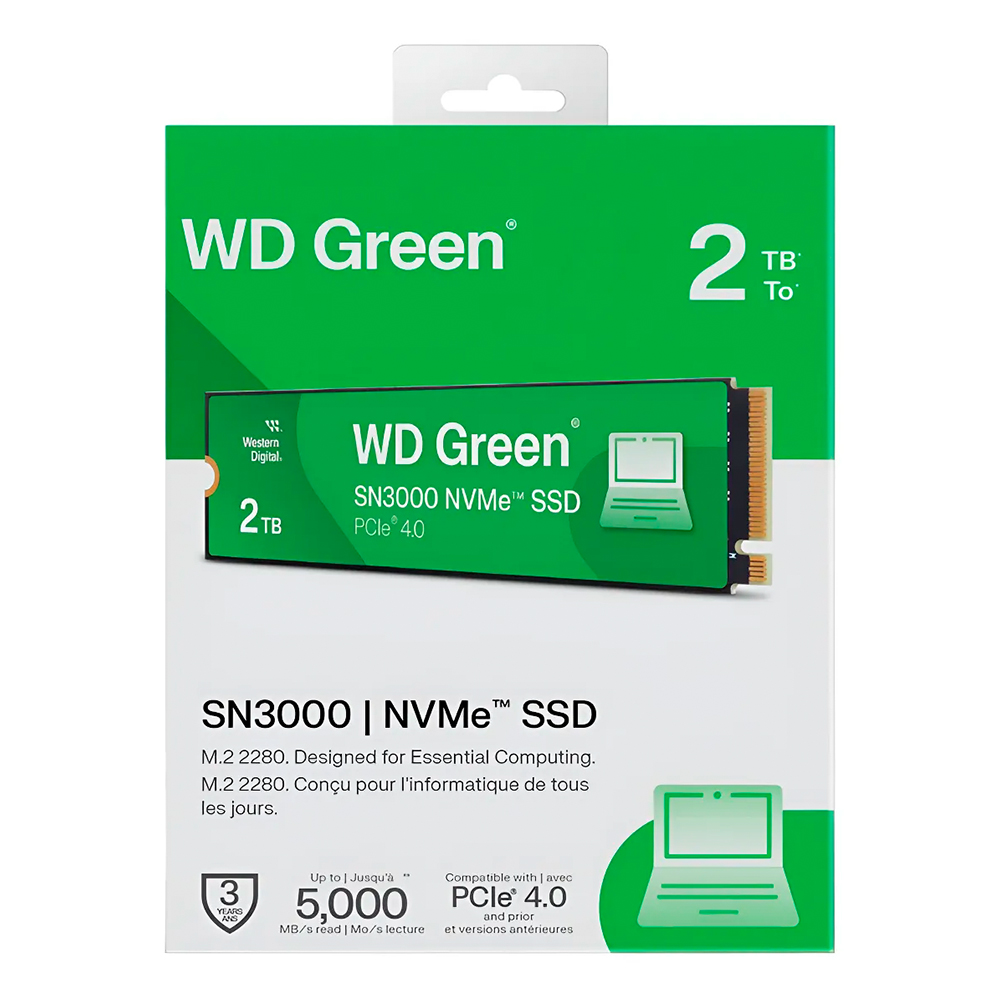 SSD NVMe 2TB M.2 PCIe Gen4 WD Disco Sólido Jogos PC Notebook