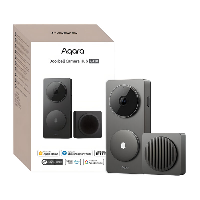 Aqara Campainha Smart G410 Câmera Vídeo Porteiro 2K Chime