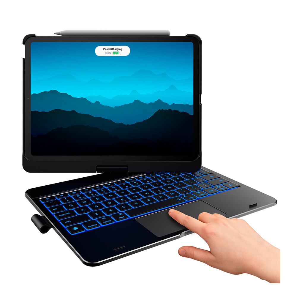 Capa Teclado iPad Pro/Air 11 Typecase Trackpad Retroiluminad