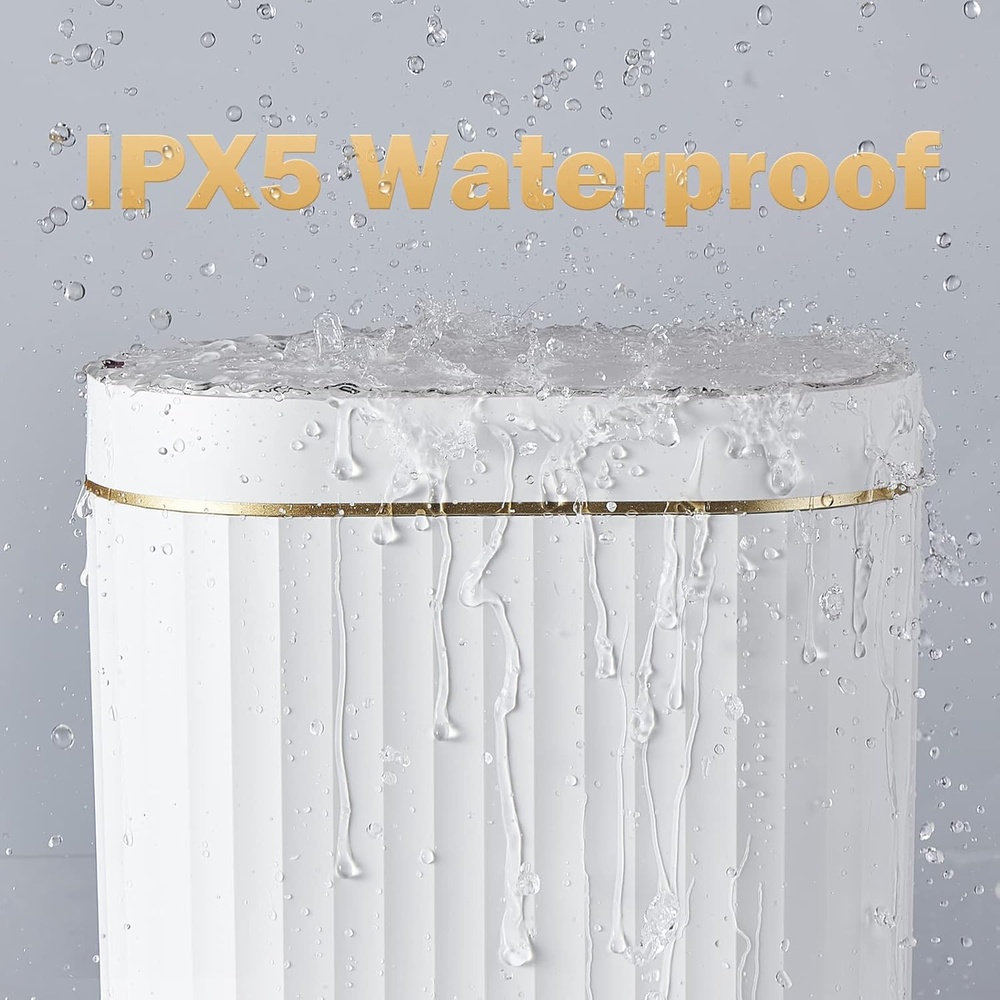 Lixeira Automática 7,5L Sensor Slim Banheiro Cozinha Elpheco