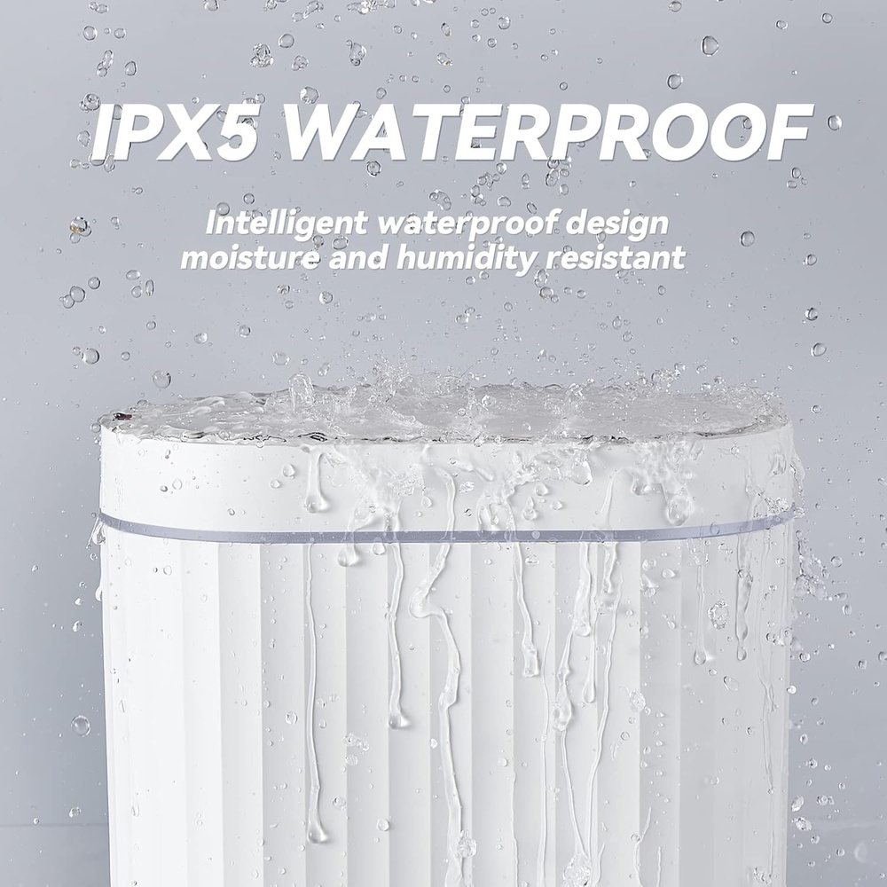 Lixeira Automática 8L Sensor Movimento Banheiro Elpheco