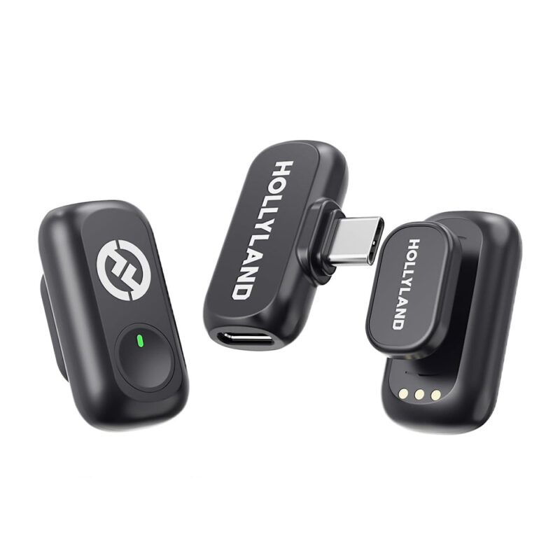 Microfone Sem Fio Hollyland Lark A1 Mini Duo USB-C Android