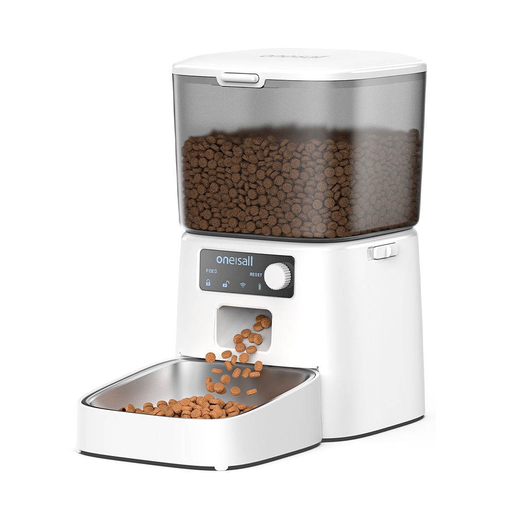 Comedouro Automático Wi-Fi Oneisall Pro para Cães e Gatos