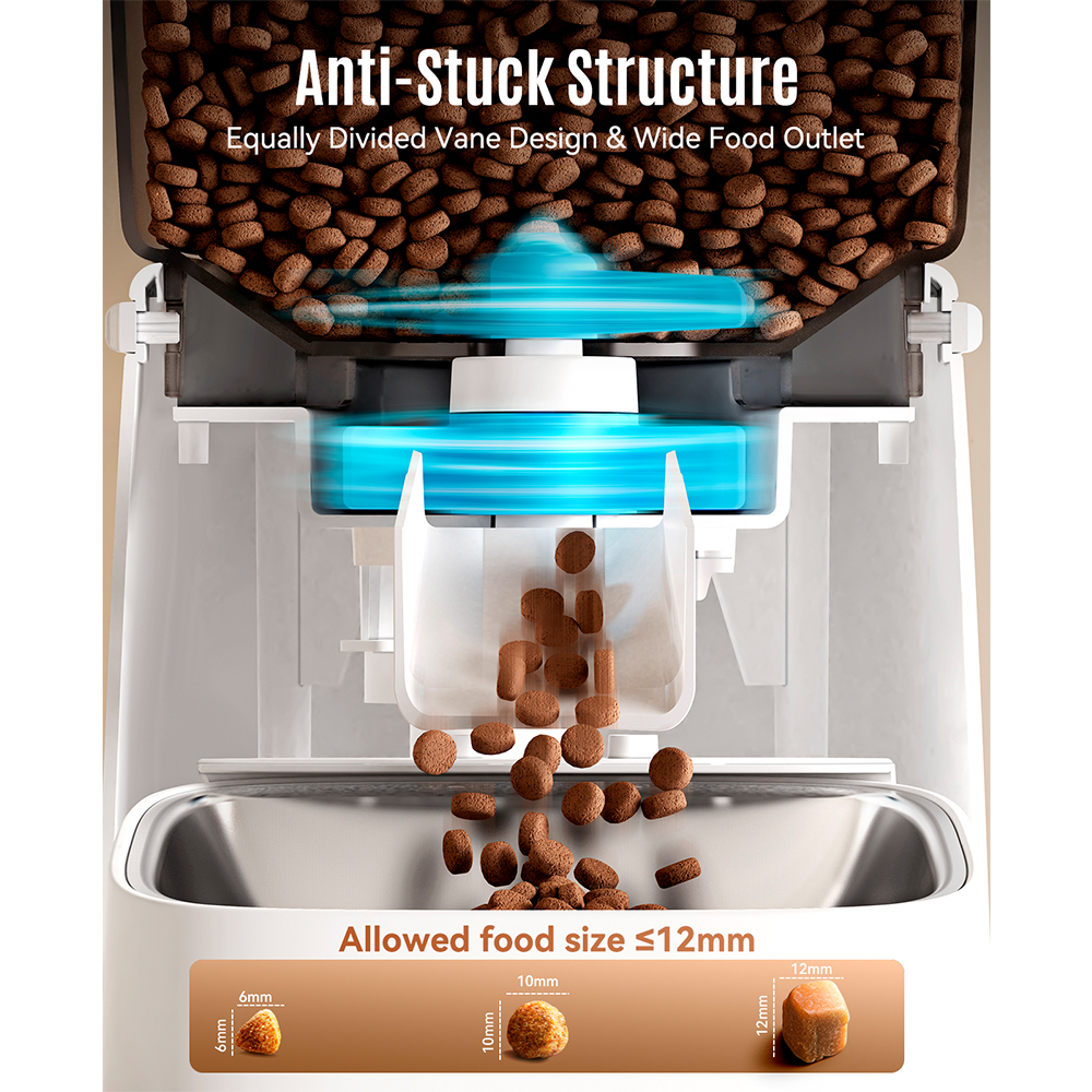 Comedouro Automático Wi-Fi Oneisall Pro para Cães e Gatos