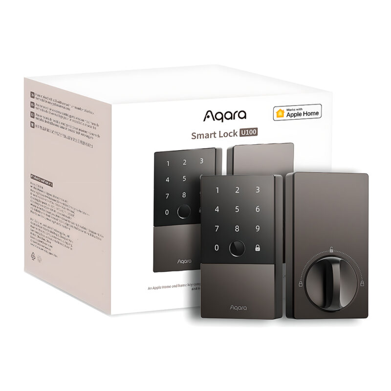 Fechadura Inteligente Aqara U100 Biometria Entrada Sem Chave