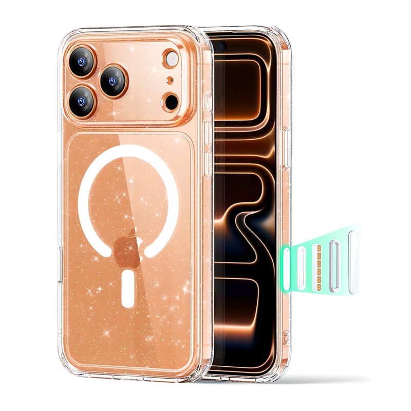 Capa ESR para iPhone 17 Pro Max MagSafe Transparente Brilho