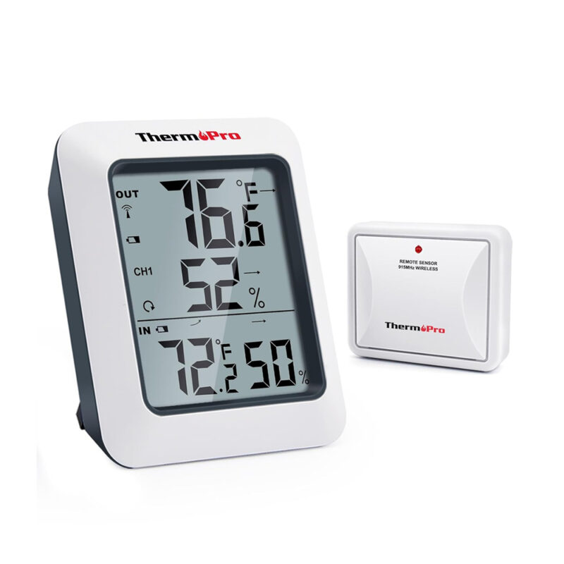Termômetro Higrômetro Digital Sem Fio ThermoPro TP60B Casa