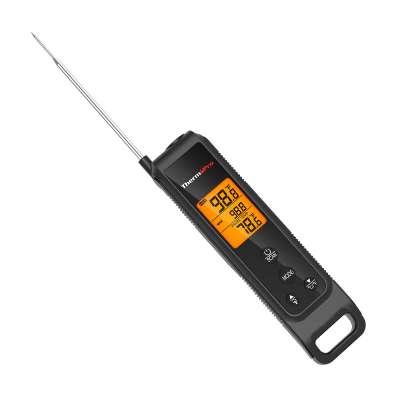 Termômetro Digital ThermoPro TP420 com Laser e Sonda Carne