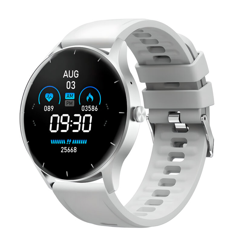 Smartwatch Peje ZL50J Bluetooth Android iOS Preto/Prata