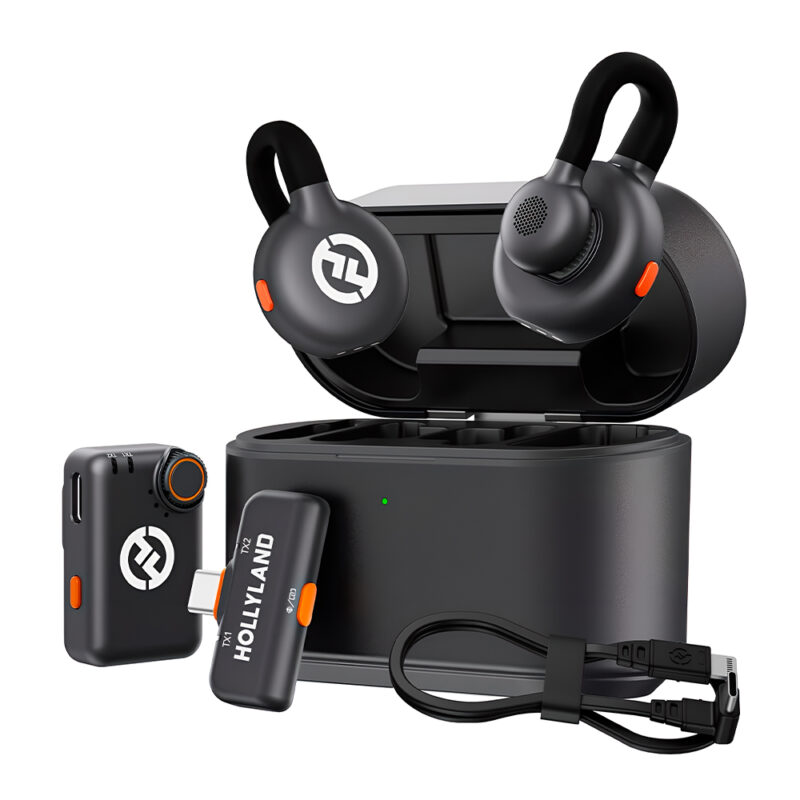 Hollyland Lark M2S Microfone Sem Fio P/ Celular Câmera Vlog