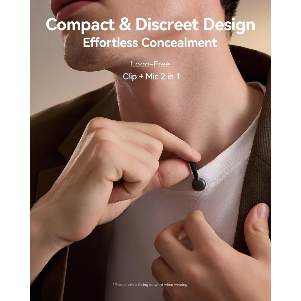 Microfone Sem Fio Hollyland LARK M2S Ultimate Combo para Câmera e Celular (USB-C/Lightning)