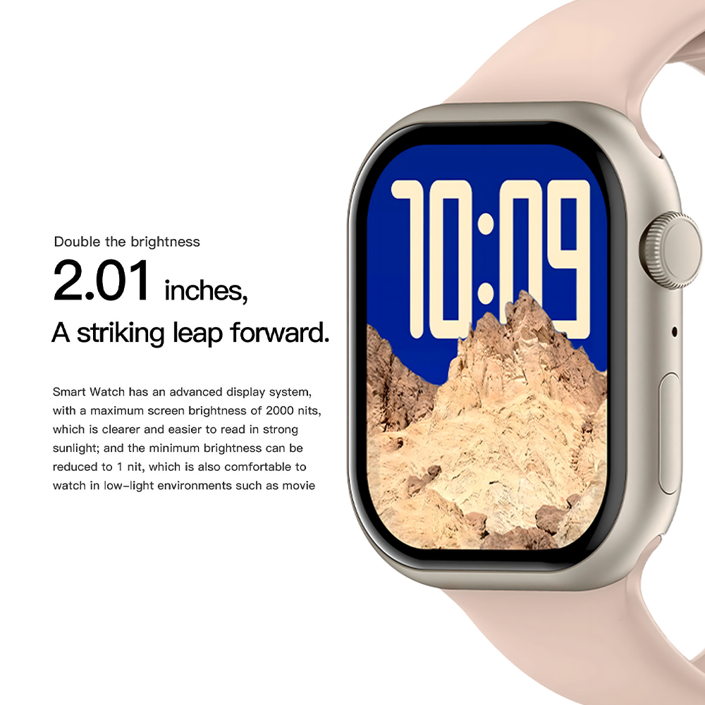 Relógio Smartwatch Peje Z164 Chamada BT Android/Ios Prata