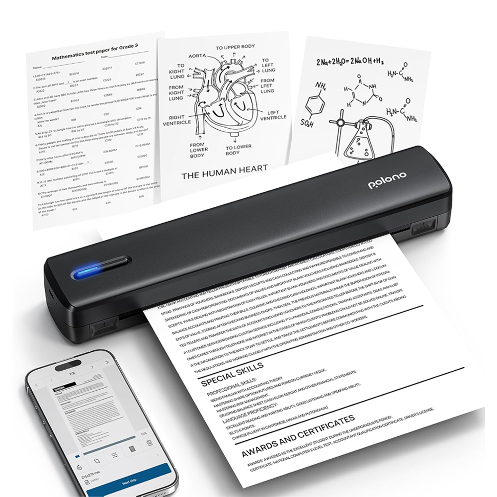 Polono Impressora D810 Stencil para Tatuagem Sem Fio Portátil