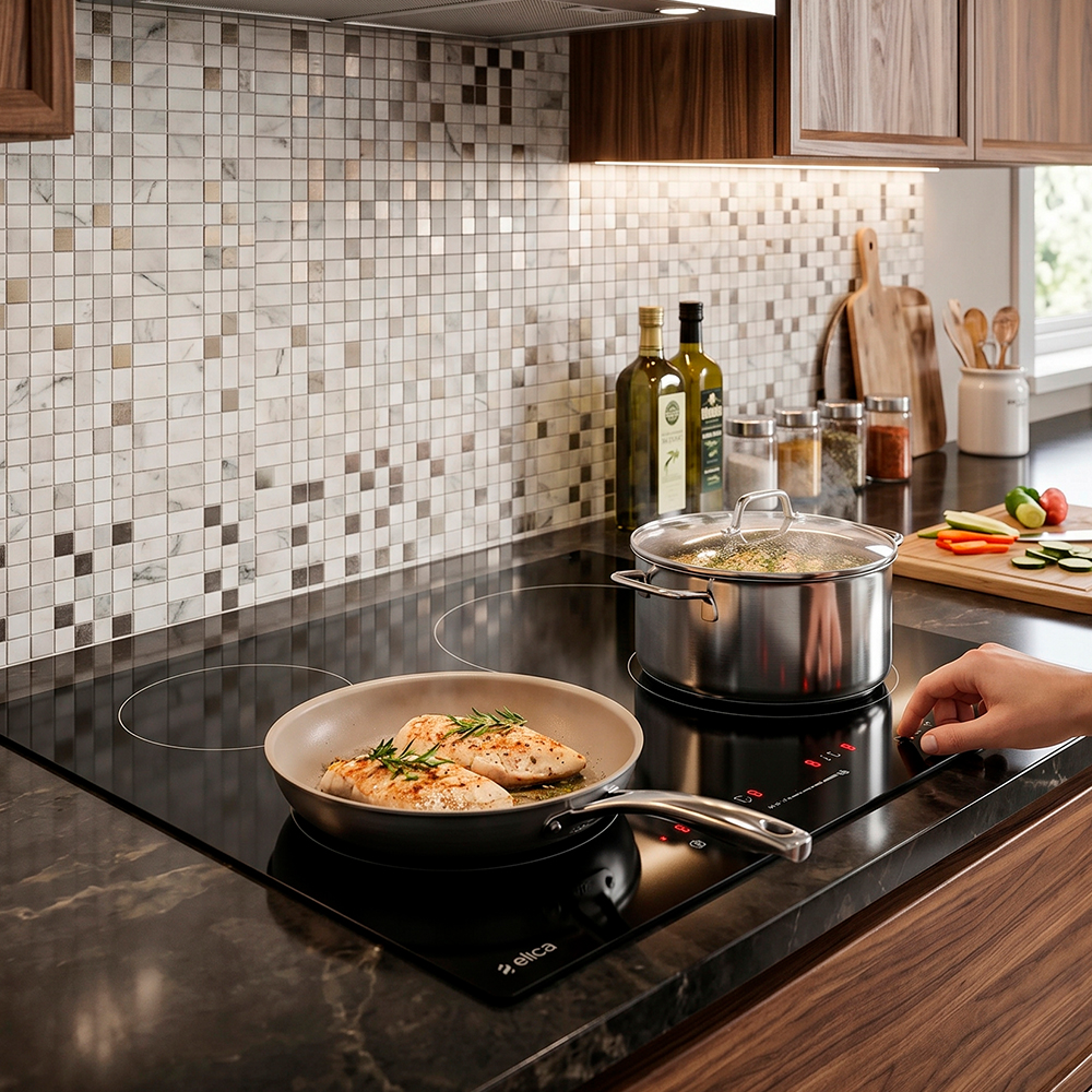 Cooktop de Indução Life 3 Zonas 60cm Vitrocerâmico 220-240V