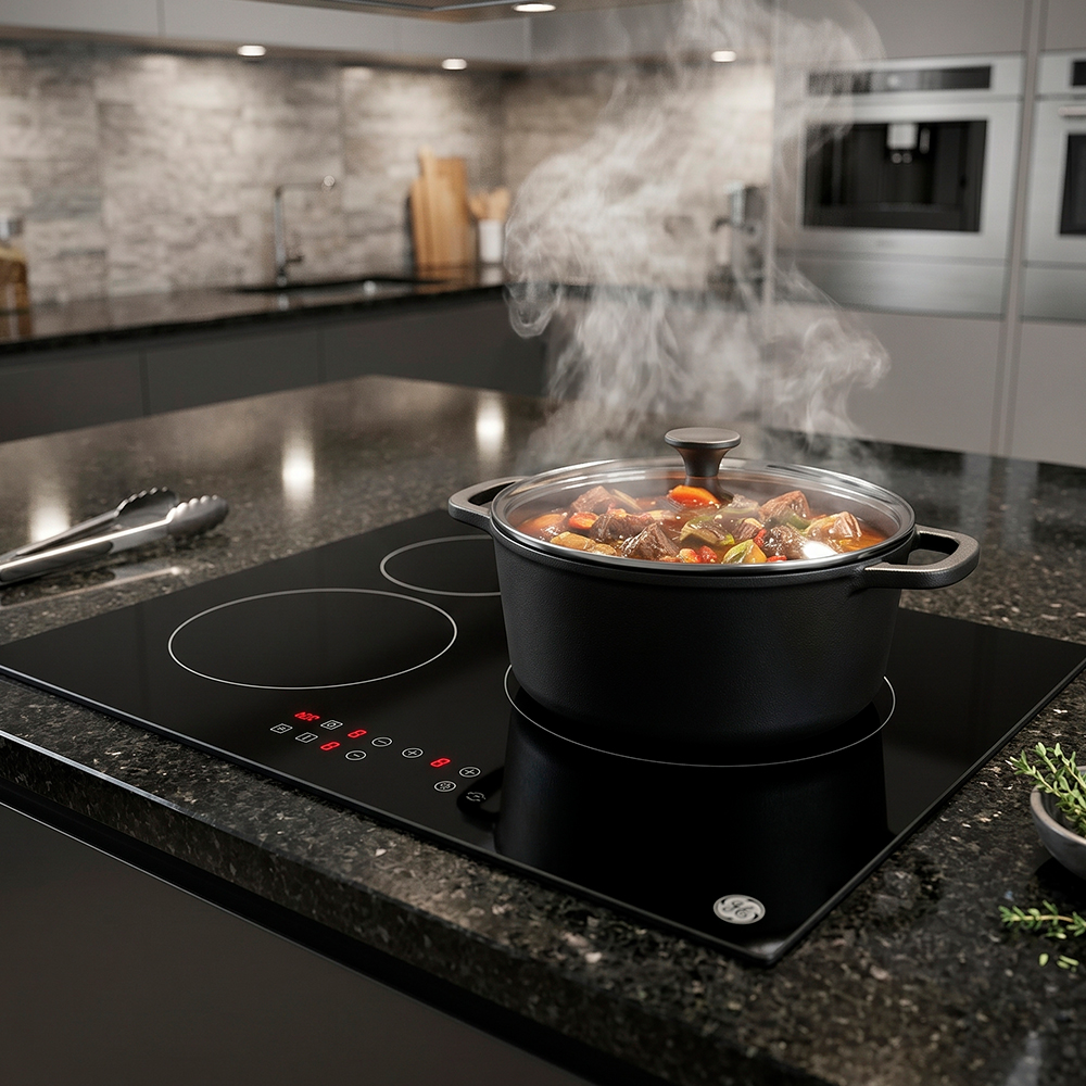 Cooktop Indução Life 3 Zonas 60cm Vitrocerâmico 220-240V