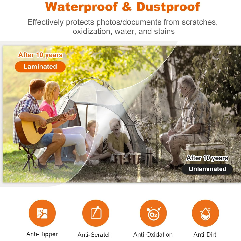 Plastificadora Térmica Bonsaii A4 L421 9' Laminação Cinza