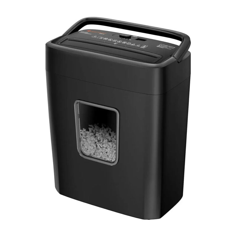 Triturador de Papel Bonsaii Corte Cruzado 8 Folhas Cesto 15L