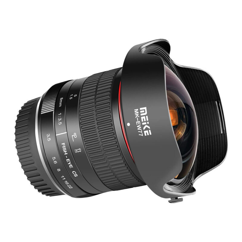 Lente Meike 8mm f/3.5 Olho de Peixe Ultra Angular para Nikon