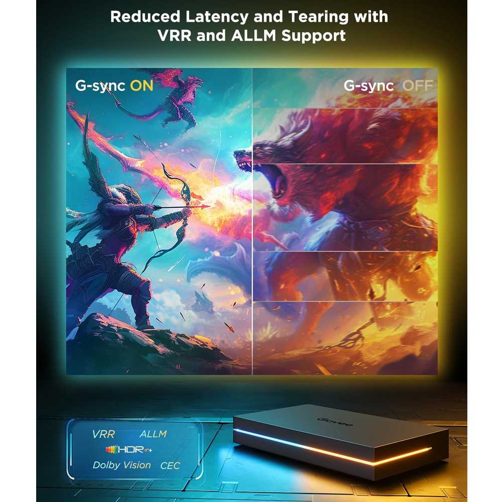 Govee Lumi HDMI 2.1 Sync Box 2 (8K@60Hz/Matter/75-85 Inch) H6604313