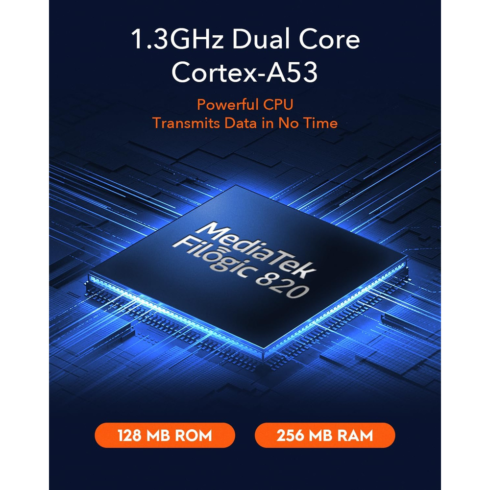 Roteador Mesh Wi-Fi 6 Cudy WR3000H Dual-Band Ax3000 Wan 2.5G