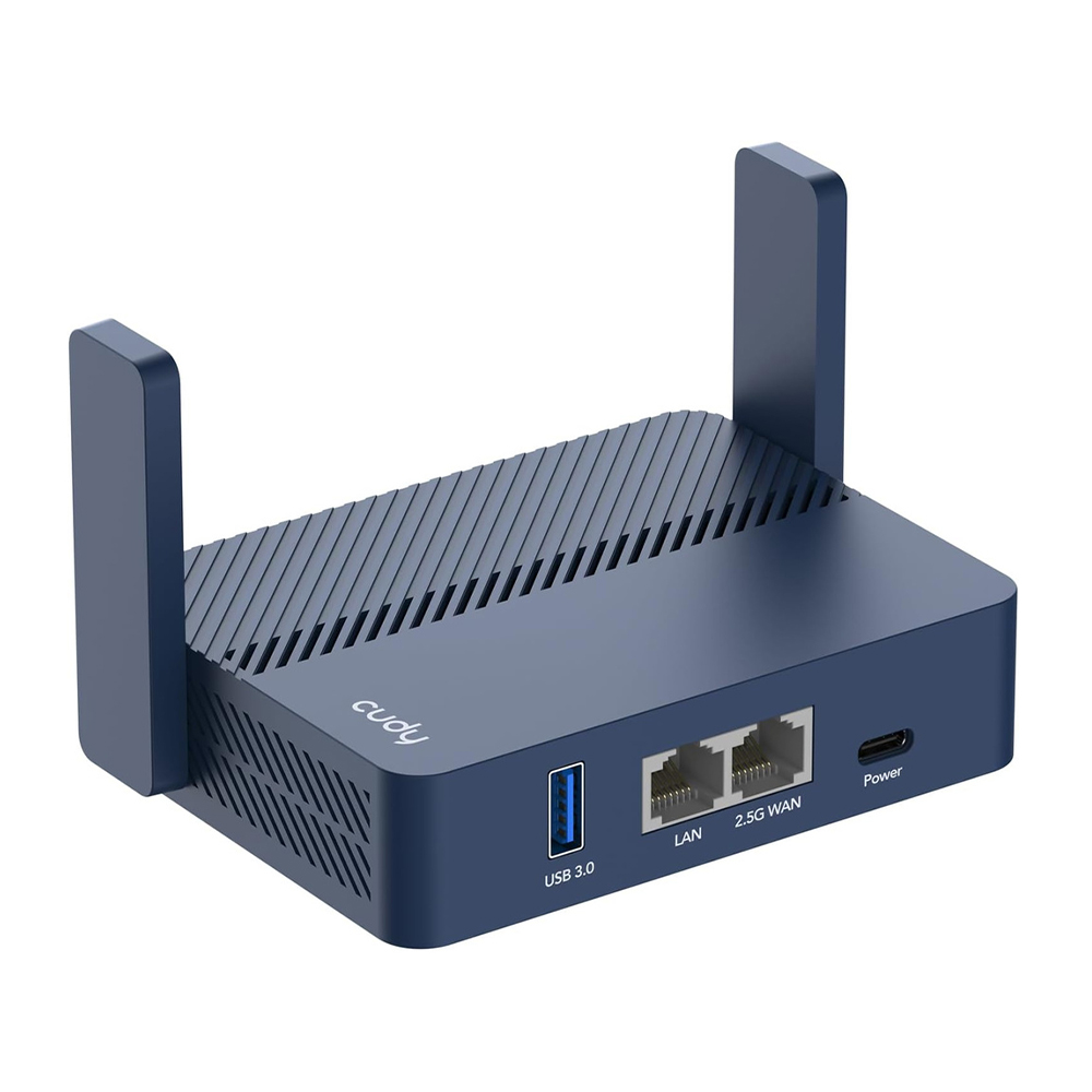Roteador Travel Wi-fi 6 Ax3000 Gigabit 2.5g Cudy Tr3000 Vpn