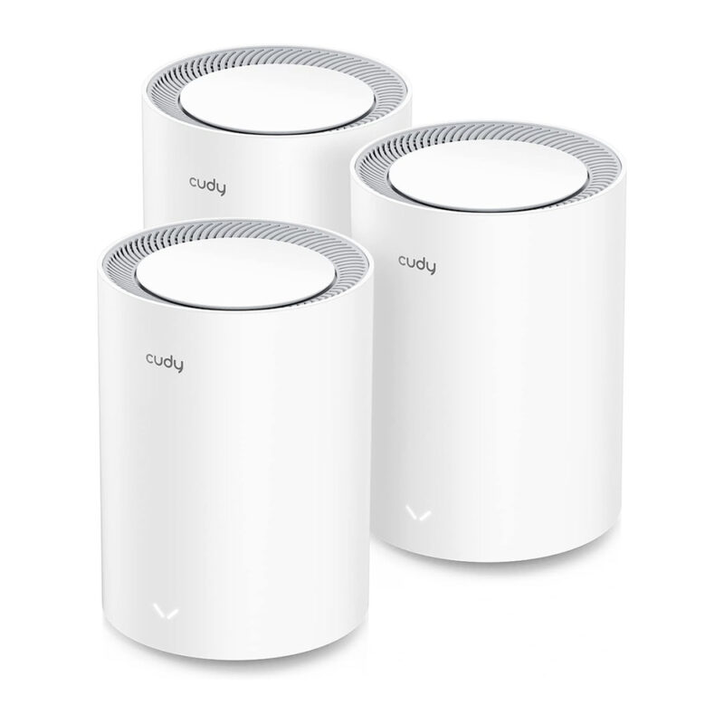 Sistema Mesh Wi-fi 6 Ax3000 Gigabit 2.5g Cudy M3000 Pack 3