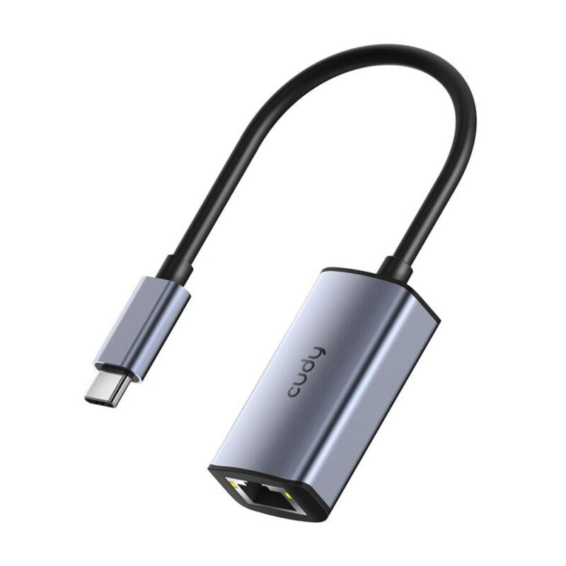 Cudy Adaptador USB-C para Rj45 Gigabit Ethernet 1000Mbps