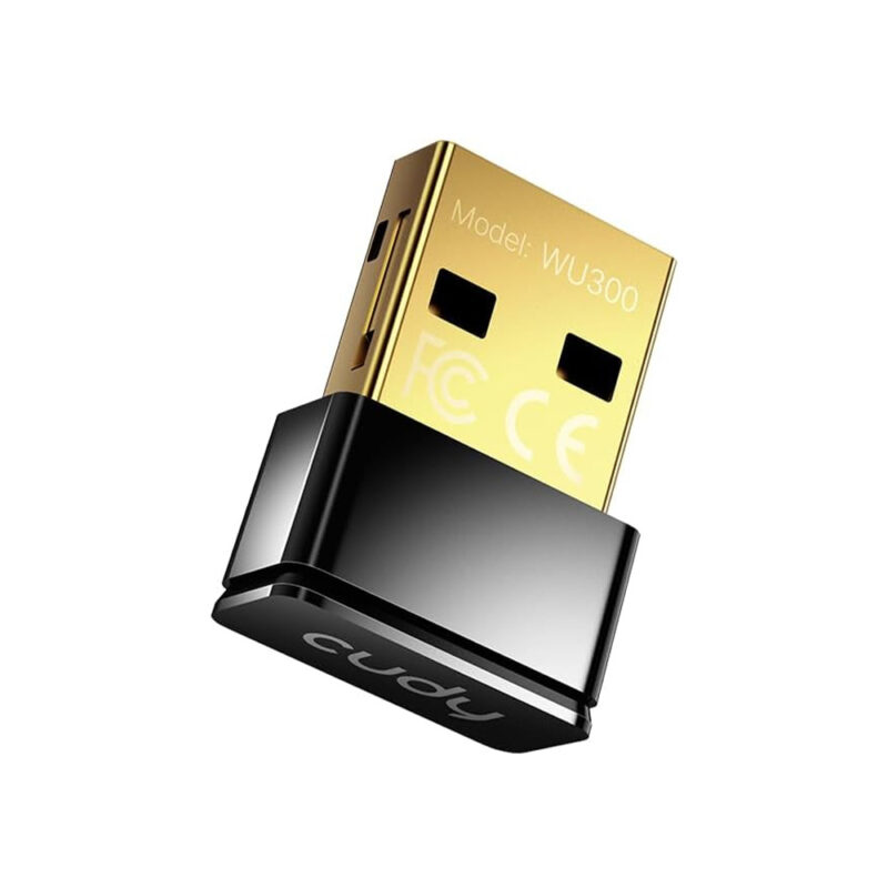 Adaptador Wifi 6 Nano Usb 2,4GHz 286Mbps Cudy Wu300 Windows