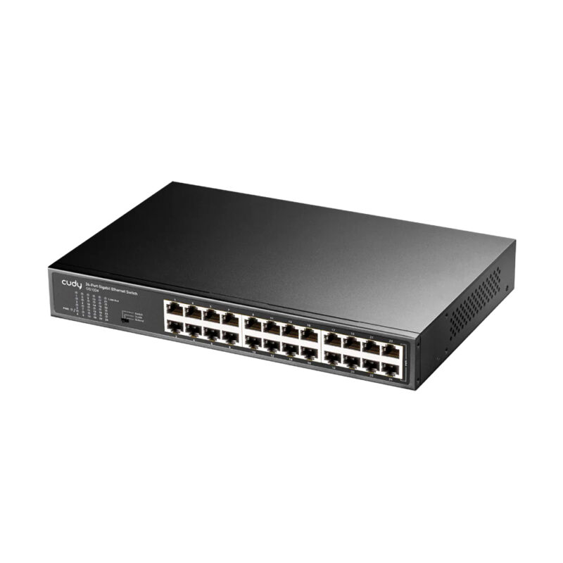 Switch Gigabit 24 Portas 10/100/1000 48Gbps VLAN 250m GS1024