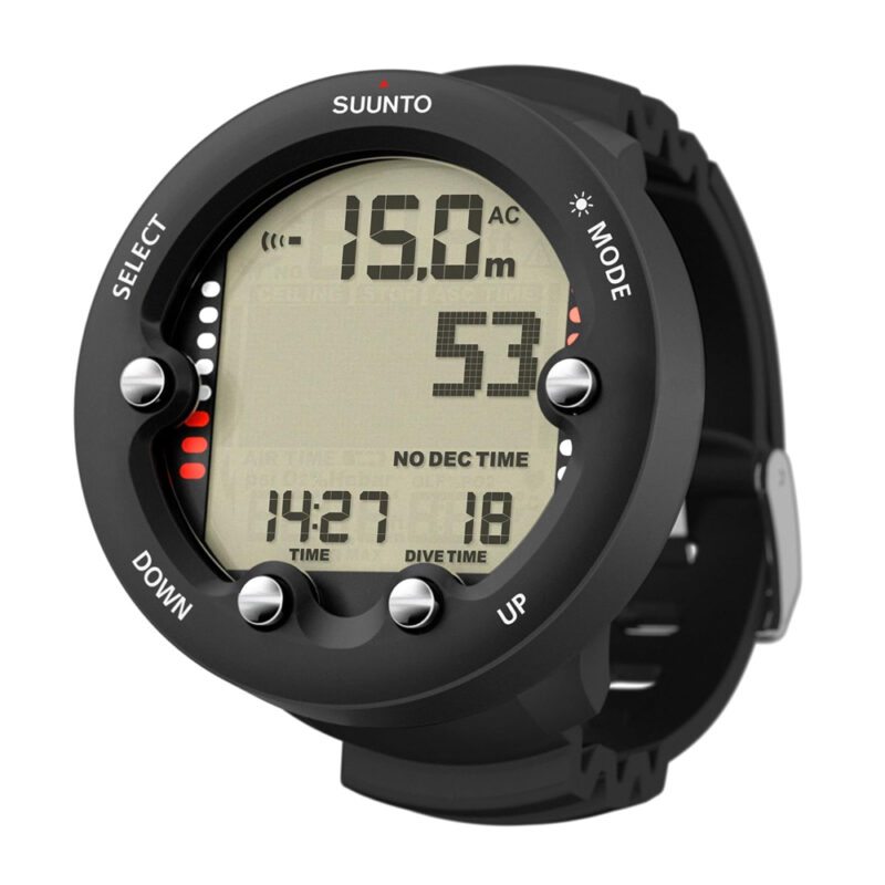 Relógio Suunto Zoop Novo Computador De Mergulho Pulso Preto