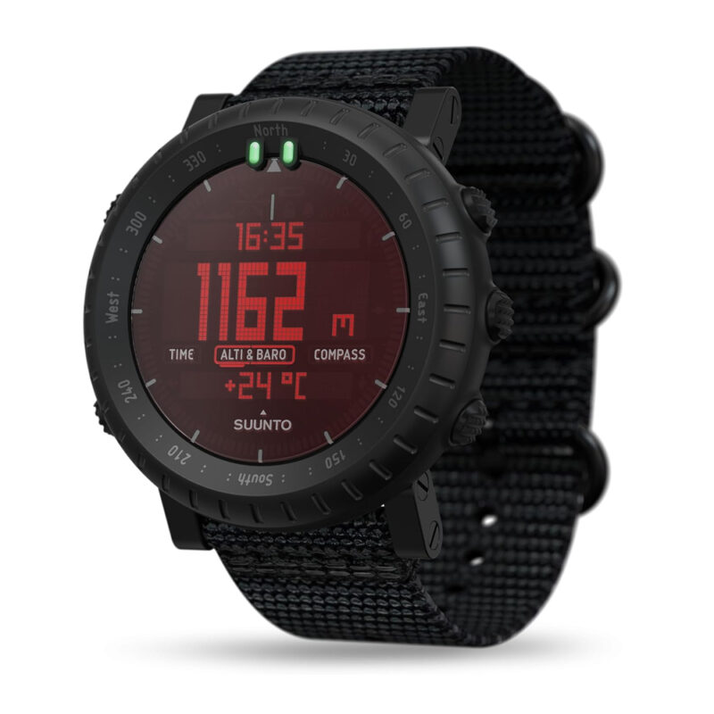 Smartwatch Suunto Core Alpha Relógio Esportivo Luz Vermelha