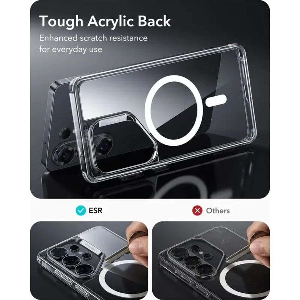 Capa ESR pra Galaxy S26 Ultra Transparente Anti Impacto Slim
