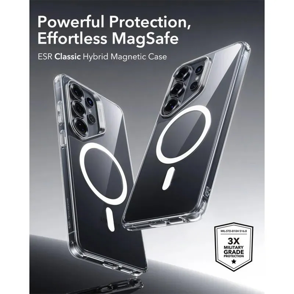 Capa ESR pra Galaxy S26 Ultra Transparente Anti Impacto Slim