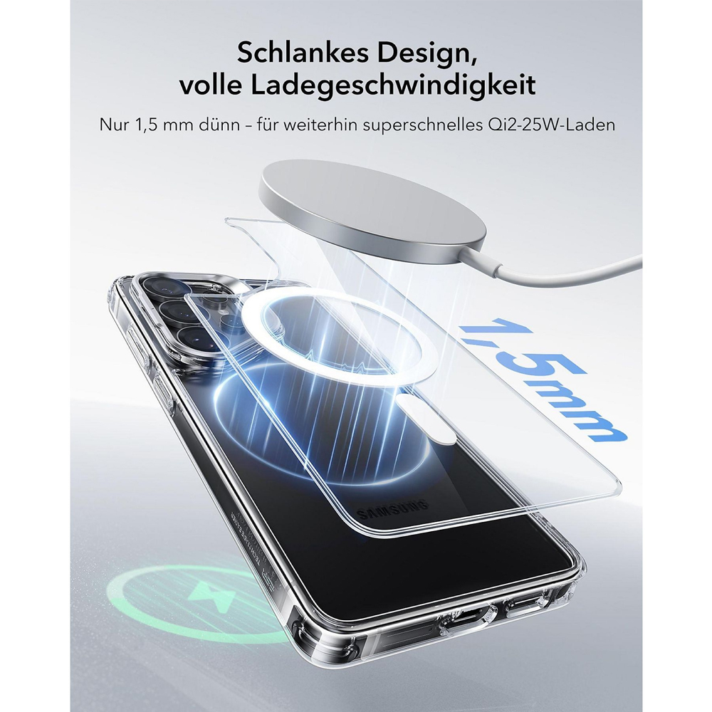 Capa ESR Hybrid Stash Stand p/Galaxy S26 Ultra Anti Impacto